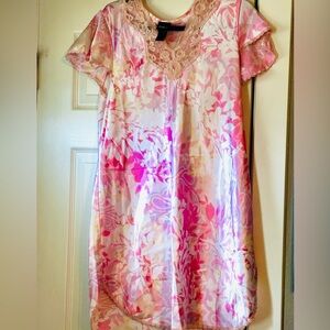 Secret Treasures Pink Floral Chemise